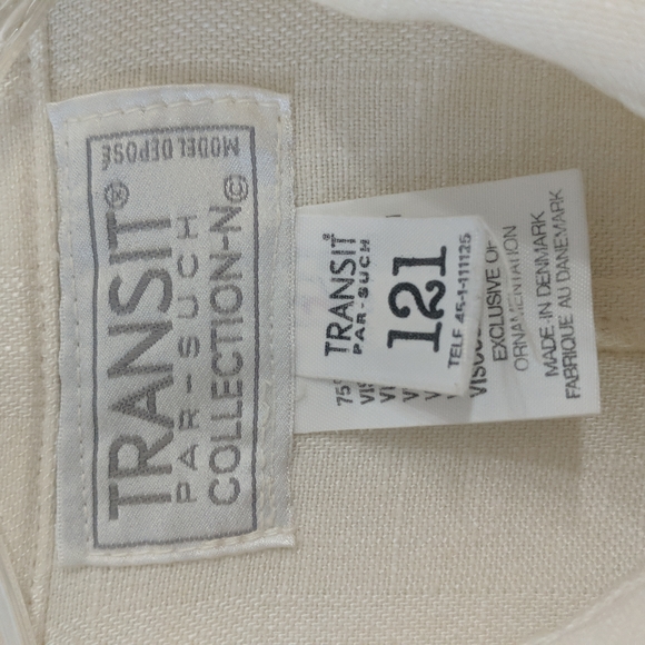 Vintage Transit Par Such Collection button up shirt. Like new. - Picture 3 of 7